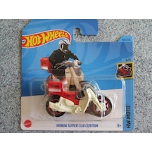 Hot Wheels H3h 160 Honda Super Cub Custom Bike Red 2023 160/250 C
