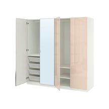 Ikea Çok Renkli Şık Kapaklı Gardırop 200x60x201 Cm