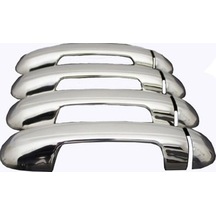 FORD CONNECT 2004-2014 KAPI KOLU 4 KAPI KROM PASLANMAZ ÇELİK