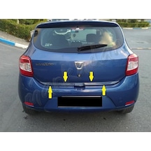 Dacia Sandero Krom Bagaj Alt Çıta 2012 Sonrası Paslanmaz Çelik N11.3636