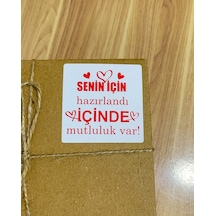 Eticaret Yapışkanlı Etiket 6x6 Cm 500 Adet