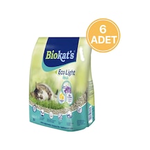 Biokat's Eco Light Fresh Spring Blossom Pelet Kedi Kumu 6 x 5 L