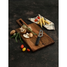 Hıcowood Doğal Ceviz Kesme Sunum Tahtası - Lazerle İsim/Söz Yazılır