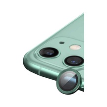 Apple İphone 11 Uyumlu Raze Metal Kamera Lens - Yeşil