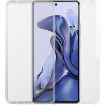 Xiaomi 11t Pc Tpu İçin Ultra İnce Çift Taraflı Her Şey Dahil Şeffaf Telefon Kılıfı