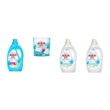 Aquabor Doğal Mineralli Sıvı Renkliler + Tablet + Sıvı Beyaz + Sıvı Beyaz 4 Lü Set