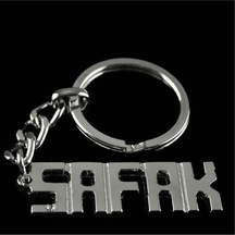 Şafak - 678 - - Nazblsmm - İsimli Anahtarlık Çok Renkli