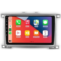 Lovion Cxs1450 Toyota Land Cruiser J100 1998 2007 6+64gb Android Carplay Multimedya Teyp 9"