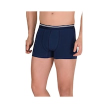 5 Adet Berrak Erkek Likralı Boxer Short 1097 Lacivert