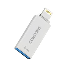 Apple Uyumlu 64 Gb Flash Bellek İphone Usb Lightning Otg Çift Taraflı Harici Depolama Çift Taraflı Bağlantı Lightning + Usb : Bir Tarafı İphone, İpad Ve İpod Touch Cihazlarla Diğer Tarafı İse Pc, Mac Ve Otg Destekli Android Sistemlerle Tam Uyumludur.