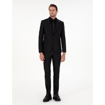 Pierre Cardin Erkek Siyah Takım Elbise 50293607-vr046