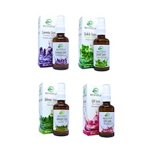 Einnatur 4'lü Hidrolat Lavanta Suyu Gül Suyu Kekik Suyu Adaçayı Suyu %100 Saf Spreyli Bitkisel Su 50 ML