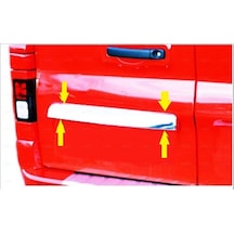 Renault Trafic Krom Bagaj Çıtası 2015 ve Üzeri Paslanmaz   Çelik