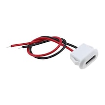 Usb Type-c Konnektör Jack Dişi Type-c Kablolu