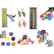 CatMozz 7'Li Kedi Oyuncak Seti