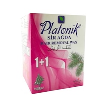 Platonik Pudralı Cezveli 1 + 1 Bitkisel Sir Ağda