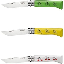 Opinel Inox 8 No Işlemeli̇ Kamp  Çakı (Bisiklet İşl) Yeşil