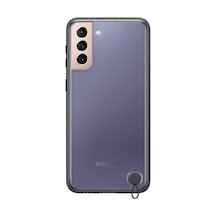 Galaxy S21 Plus 5g İle Uyumlu Clear Protective Cover Siyah Ef-gg996cbegww