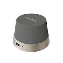 Momax 1-vibe Go Magnetic Wireless Taşınabilir Kablosuz Hoparlör Titanium