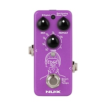 Nux Ndd-3 Edge Delay Profesyonel - Dijital Gecikme 3 Farklı Delay Modu Phi/analog/tape , Tap Tempo Fonksiyonu, Akıllı Zamanlama Algoritması Ölçüler: 122 X 72 X 47 Mm