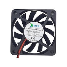 Xmer 60X60X10Mm 5V 0.10A 2 Kablolu Fan