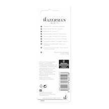 Waterman Roller Kalem Refill, Tekli Blister, Fine F Uç, Siyah - 1964019 -