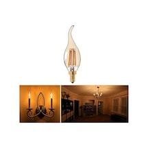 Cata Rustik Led Ampul 4W Amber E14 Ct-4281