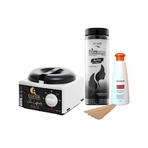 Ege Sir Profesyonel Egesir Ağda Makinası + Arcade Sir Ağda Black + Ağda Temizleme Yağı + Spatula