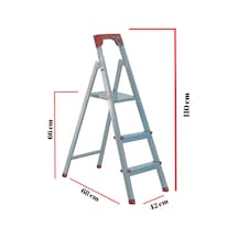 Zigana Standart Ev Tipi Profil Merdiven 2+1 Basamaklı
