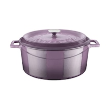 Lava Döküm Yuvarlak Tencere Trendy 32 CM