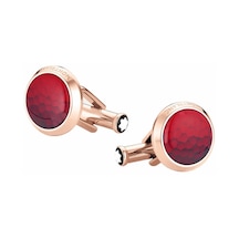 Montblanc Cufflinks Calligraphy Steel Kol Düğmesi 126472