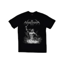 Nargaroth Baskılı Unisex %100 Pamuk Siyah T-shirt SIYAH