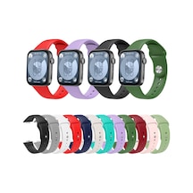 Huawei Watch Fit 3 Band Uyumlu Spor Delikli Ayarlanabilir Renkli Silikon Kordon Kayış