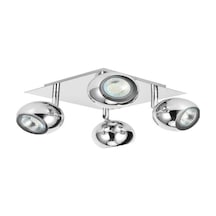 Rsylight Retro Metal 3lü Eskitme Kaplama Akrobatik Mafsallı Dekoratif Rustik Avize Eskitme Beyaz