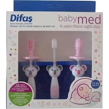 Baby Med Bebek Ağız Bakım Seti Pembe