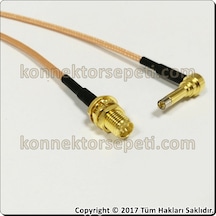 Wireless Pigtail Kablo 15Cm Rp Sma Dişi - Ms156 Erkek A+