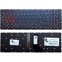Acer Predator Helios Ph315-51 Nh.q3faa.001 Uyumlu Notebook Klavye Işıklı