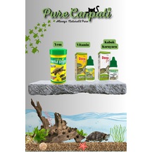 Purecanpati Kaplumbağa Stick Yem Ve Bakım Seti Vitamin,kabuk Koru