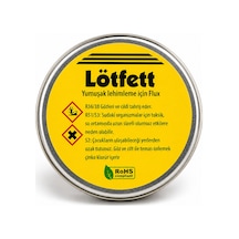 Lötfett Lehim Pastası 50 Gr Yumuşak Lehimleme İçin Flux Lehim Pastası
