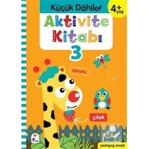 Aktivite Kitabı 3 - Küçük Dahiler 4+Yaş - Ayça G. Derin - İndigo Çocuk