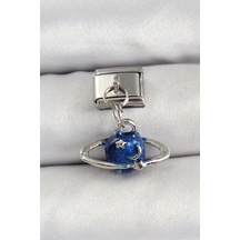 316l Çelik Sallantılı Satürn Model Gümüş Renk Nomination Charm Diğer