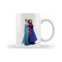 Elsa Kristoff Rapunzel Anna Frozen Kupa Bardak Porselen Karışık