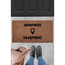 Evaşk Kapı Önü Paspası Vinil Tabanlı Kıl Ko Ko Paspas Cc482 Camel