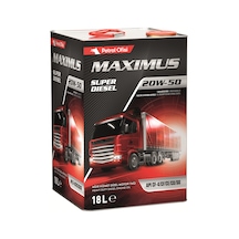 Petrol Ofisi Maximus Super Diesel 20w-50 Motor Yağı 18 L