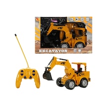 4490 Sun-rst-snc-r/c İş Makinesi Ekskavatör F/f Işıklı 3.7v.usb Çok Renkli