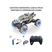 1:15 Büyük Boy Şarjlı Işıklı Uzaktan Kumandalı Bilek Kontrollü Köpekbalığı Kaplan Araba 28 Cm. Köpekbalığı