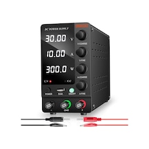 Smartgift Ayarlanabilir 30V/10A SMPS DC Güç Kaynağı Ayarlı Voltaj Regülatörü