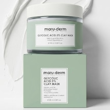 Maruderm Glikolik Asit%5 Gözenek Arındırıcı Ve Cilt Tonu Eşitleyici Kil Maskesi Vegan, Pürüzsüz Ve Nemlendirici Arındırıcı Maske, 100 Ml
