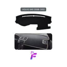 Volvo S40 2008-2012 Torpido Örtüsü Güneşten Korur Kolay Montaj Tam Uyum Tam Koruma C62 Gri