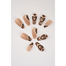 Pop Beauty Takma Tırnak Seti & Zararsız Yapıştırıcı Popbeauty10053